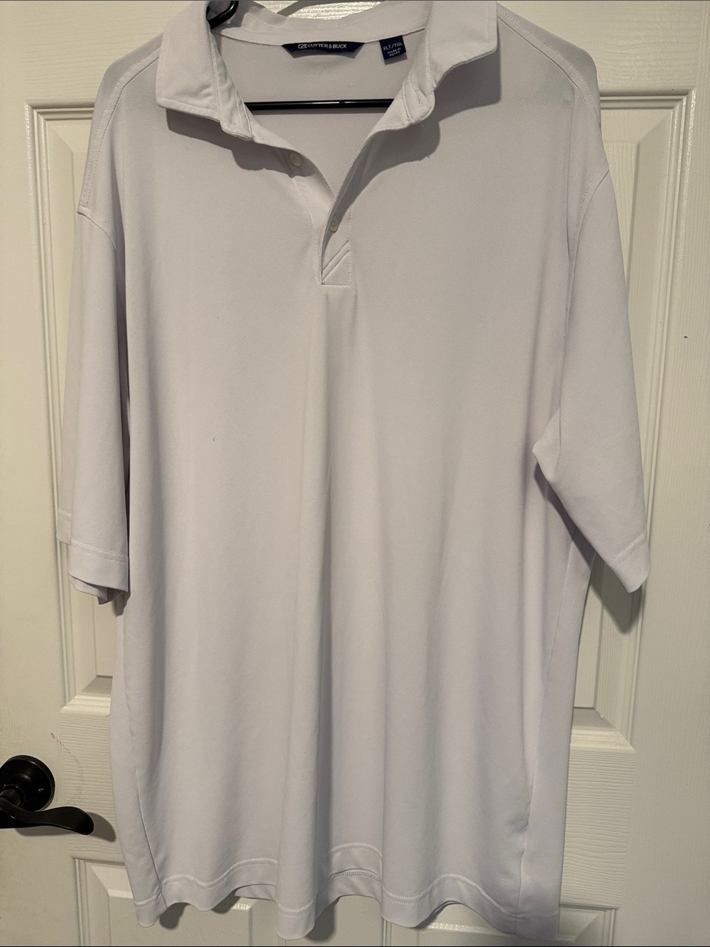 Roundtree & Yorke Men's White Performance Polo